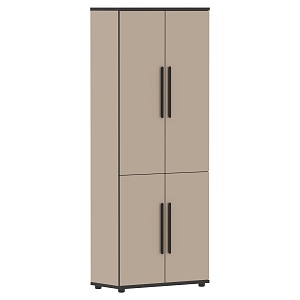 Шкаф высокий USTO UHCS 77.3, мокачино, 770х365х1975 мм